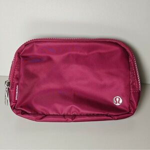 lululemon athletica Berry Pink Travel Pouch